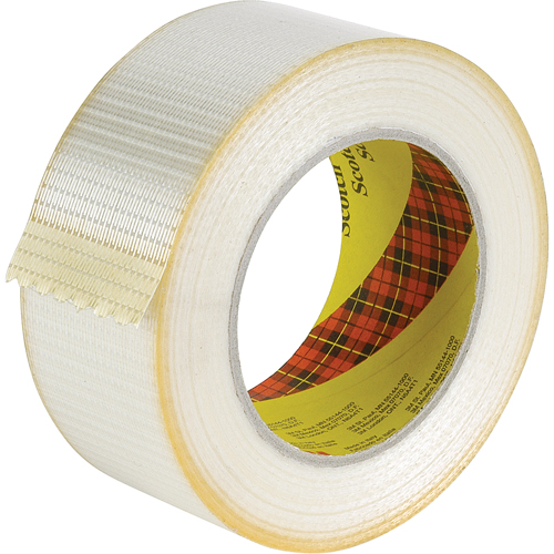 Scotch&reg; Bi-Directional Filament Tape 8959, 5.7 mils Thick, 72 mm (3") x 50 m (164')  Ontario Safety Products