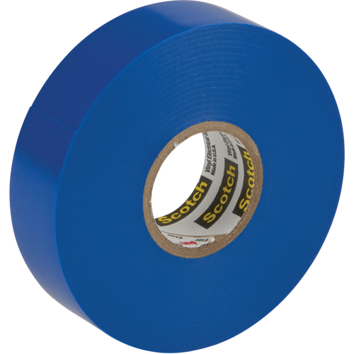 Rubans en vinyle pour codage en couleurs 35 Scotch, 19 mm (3/4") x 20,1 m (66'), Bleu, 7 mils Ontario Safety Products