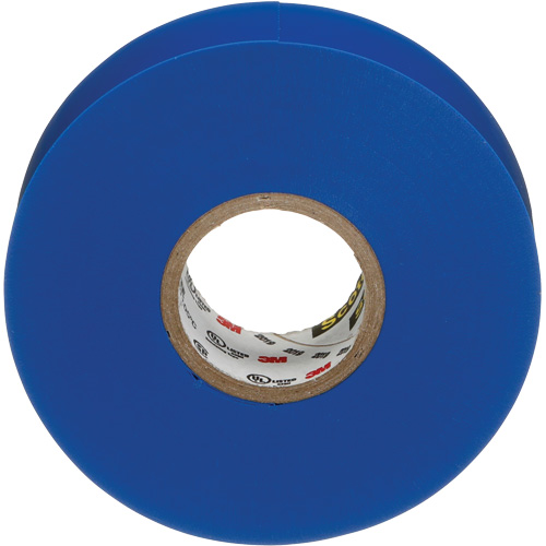 Rubans en vinyle pour codage en couleurs 35 Scotch, 19 mm (3/4") x 20,1 m (66'), Bleu, 7 mils Ontario Safety Products