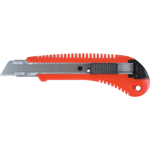 Couteau professionnel ATK300, 18 mm, Acier au carbone, Prise en Plastique Ontario Safety Products