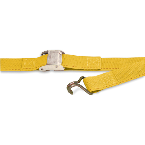 Tendeurs d'arrimage logistique, Boucle &agrave; came, 2" la x 20' lo, Charge d'utilisation 500 lb (230 kg) Ontario Safety Products