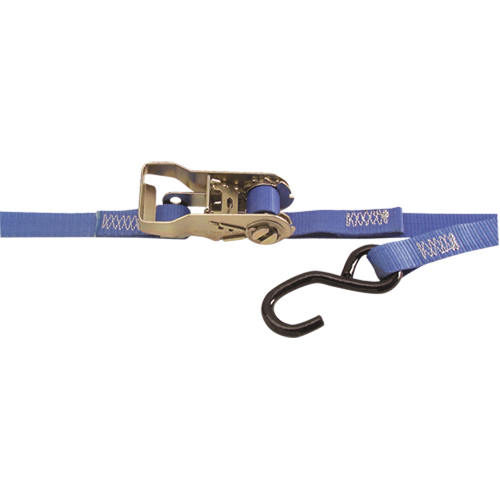 Tendeurs d'arrimage robuste, Crochet en S, 1" , 15' , Charge d'utilisation max. 500 lb (230 kg) Ontario Safety Products