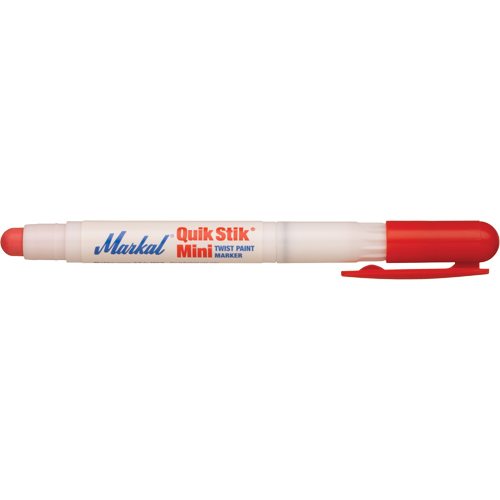 Mini marqueur de peinture Quik Stik, B&acirc;ton plein, Rouge Ontario Safety Products