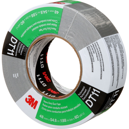 Ruban adh&eacute;sif robuste DT11, 11 mils, Argent, 48 mm (2") x 55 m (180') Ontario Safety Products