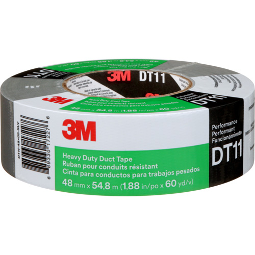 Ruban adh&eacute;sif robuste DT11, 11 mils, Argent, 48 mm (2") x 55 m (180') Ontario Safety Products