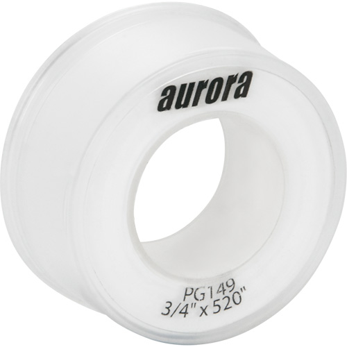 Ruban d'&eacute;tanch&eacute;it&eacute; en t&eacute;flon, 520" lo x 3/4" la, Blanc Ontario Safety Products