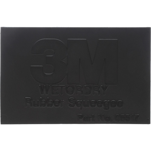 Wetordry Rubber Squeegee, 4-1/4" L x 2-3/4" W Ontario Safety Products