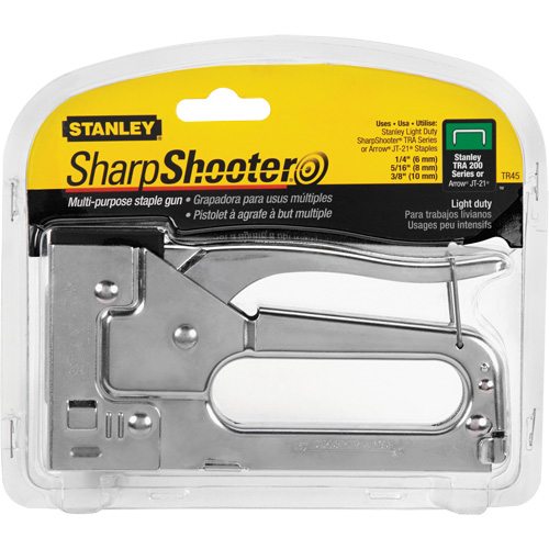 Agrafeuse pour travaux l&eacute;gers, Agrafes 5/16"/1/4"/3/8" Ontario Safety Products