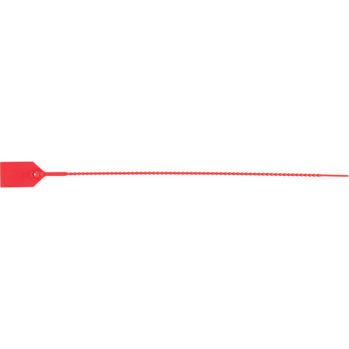 Standard-Duty Security Seal, 15", Plastic, Plastic Seal Ontario Safety Products