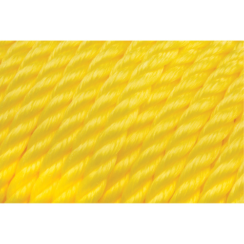1/2" Braided Yellow Rope, Polypropylene, 335' Ontario Safety Products