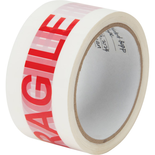 Ruban d'emballage Fragile, Adh&eacute;sif Thermofusible, 2 mils, 48 mm (2") x 100 m (328') Ontario Safety Products
