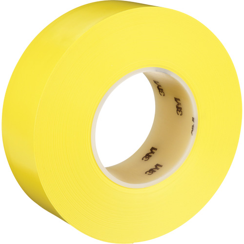 Durable Floor Marking Tape 971, 2" x 108', Vinyl, Yellow Ontario Safety Products
