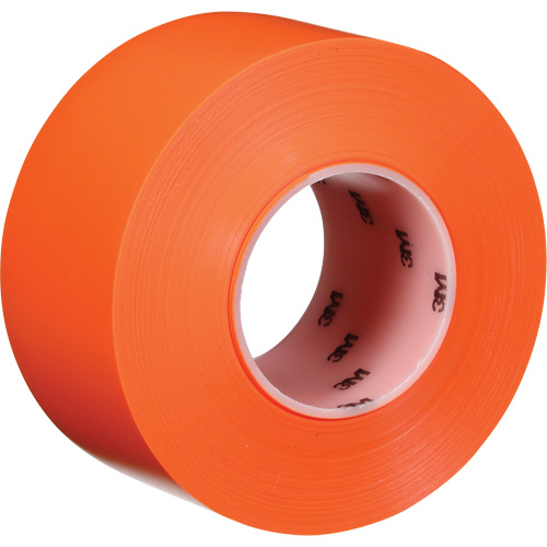 Durable Floor Marking Tape 971, 3" x 108', Vinyl, Orange Ontario Safety Products