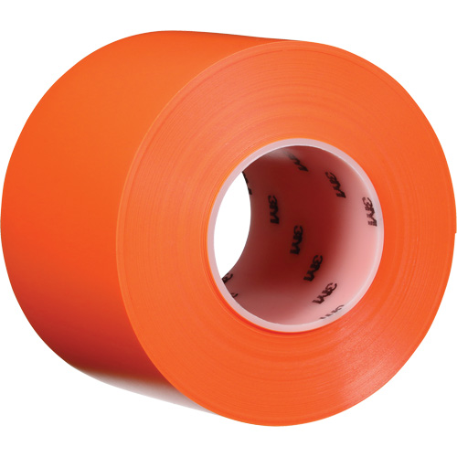 Durable Floor Marking Tape 971, 4" x 108', Vinyl, Orange Ontario Safety Products