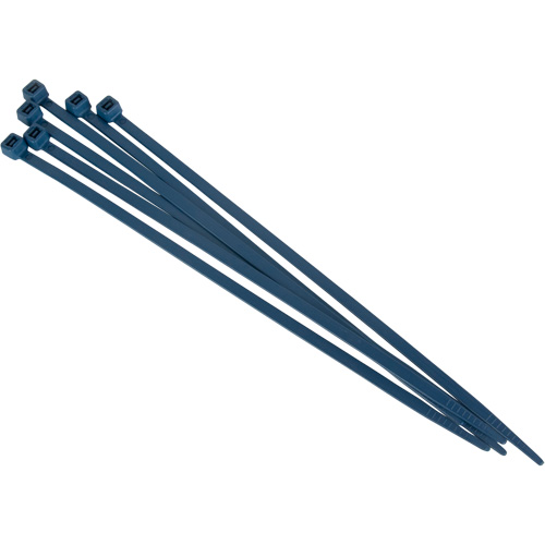 Attache-c&acirc;bles d&eacute;tectables par d&eacute;tecteur de m&eacute;taux, 15" lo, R&eacute;sistance &agrave; la traction 120 lb Ontario Safety Products
