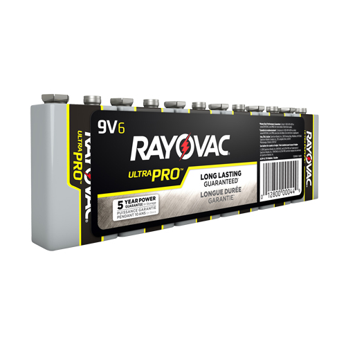 Ultra PRO Industrial Batteries, 9 V Ontario Safety Products