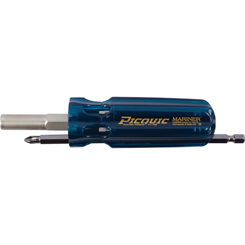 The Mariner Multibit Screwdriver, 6" L, Plastic Handle Ontario Safety Products