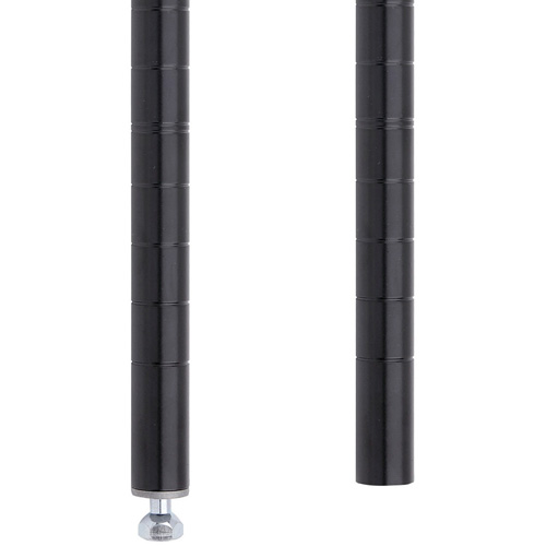 MONTANT ETAGERE STYLISEE14 1/2"H,NOIR Ontario Safety Products