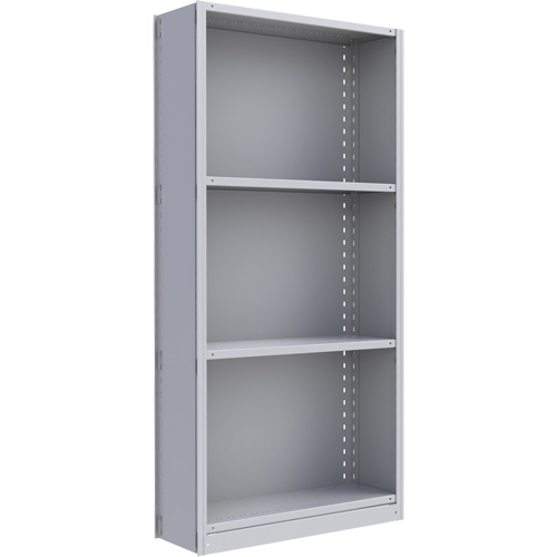 &eacute;l&eacute;ment de rayonnage Interlok, Acier, Sans boulons, Capacit&eacute; 800 lb, 36" la x 76" h x 24" p Ontario Safety Products