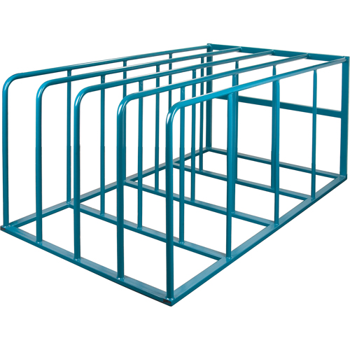 Supports verticaux standards pour rev&ecirc;tements en feuilles, 84" la x 50" p x 36-3/4" h, Capacit&eacute; de 4000 lb Ontario Safety Products