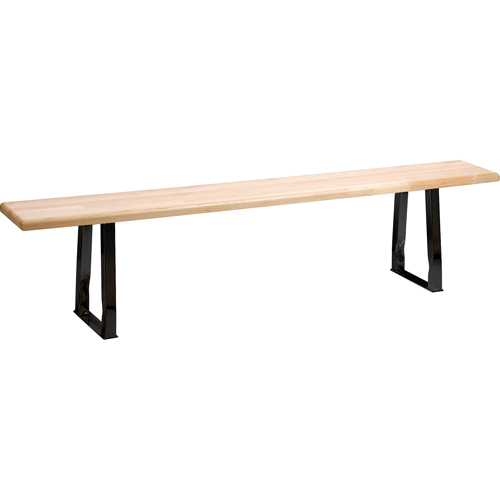 Banc pour vestiaire, Bois, 48" lo x 9-1/4" la x 16-1/2" h Ontario Safety Products