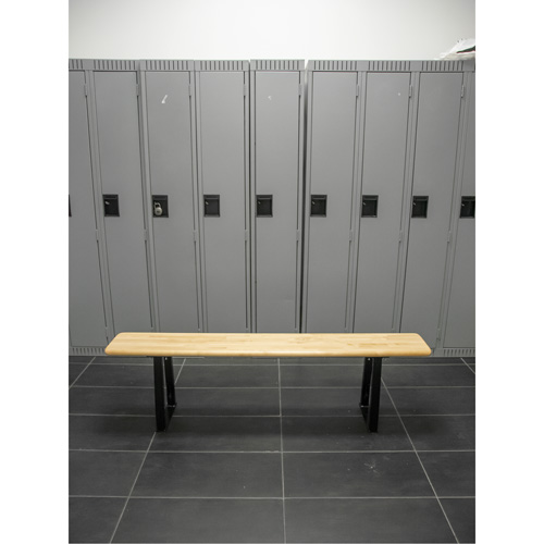 Banc pour vestiaire, Bois, 48" lo x 9-1/4" la x 16-1/2" h Ontario Safety Products