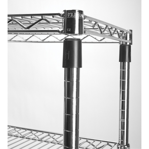 Chariots &agrave; pousser, Chrom&eacute;, 36" x 60" x 14", Capacit&eacute; 800 lb Ontario Safety Products