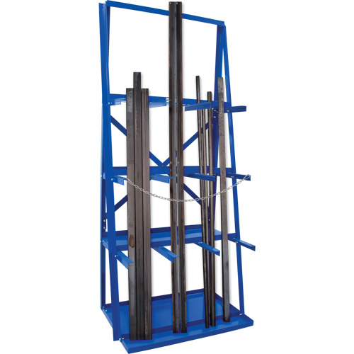 R&acirc;telier de rangement pour barre, Vertical, 3 Niveaux, 36" la x 24" p x 84" h, 3000 lb Cap. Ontario Safety Products
