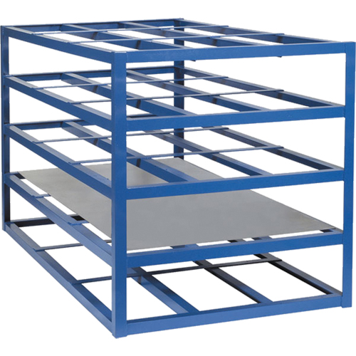 Supports pour feuilles horizontales, 103" la x 55" p x 48" h, Capacit&eacute; de 2000 lb Ontario Safety Products