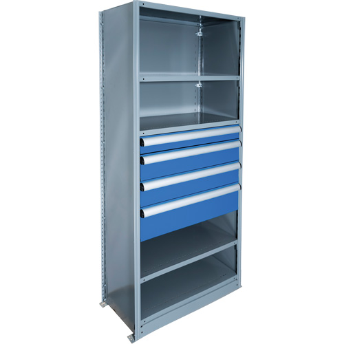 Cabinet d'entreposage &agrave; tiroirs int&eacute;gr&eacute; Interlok Ontario Safety Products