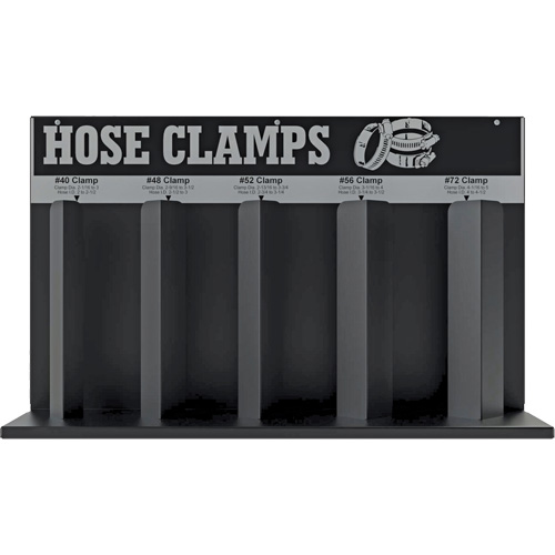 Support de rangement pour 5 colliers de serrage pour tuyaux flexibles Ontario Safety Products