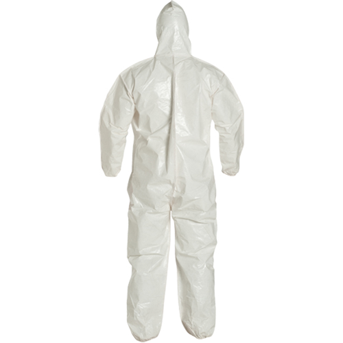 Tychem&reg; 4000 Coveralls, Large, White Ontario Safety Products