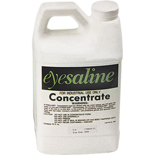 Eyesaline&reg; Concentrate Eyewash Solution, 70 oz. Ontario Safety Products