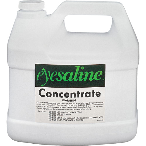 Fendall Eyesaline&reg; Concentrate Eyewash Solution, 180 oz. Ontario Safety Products