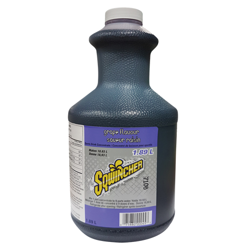 Sqwincher Boisson de r&eacute;hydratation, Concentr&eacute;, Raisin Ontario Safety Products