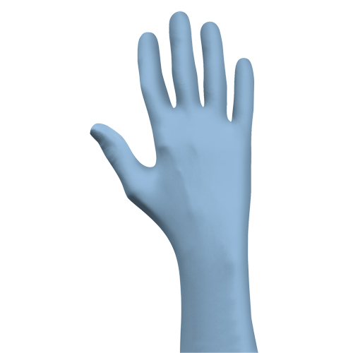 Gants jetables N-DEX, T-Grand, Nitrile, 4 mils, Sans poudre, Bleu Ontario Safety Products