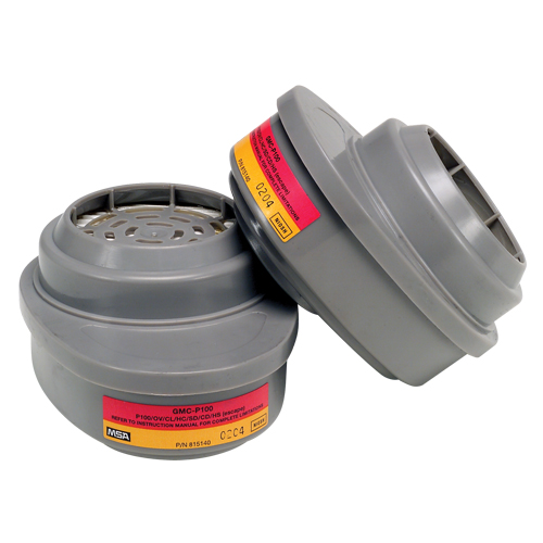 Advantage&reg; Respirator Cartridges, Gas/Vapour Cartridge, Organic Vapour/Acid Gas/P100 Ontario Safety Products