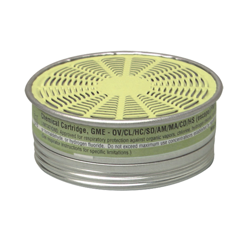 Cartouches pour respirateurs Comfo, Cartouche gaz/vapeur, Gaz multiples/Vapeur organique Ontario Safety Products
