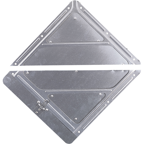 Porte-plaques, Aluminium Ontario Safety Products
