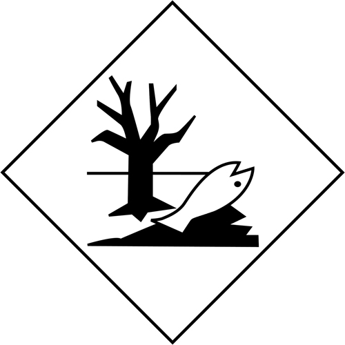 &eacute;tiquette d'exp&eacute;dition TMD marque de polluant marin, Polluants environnementaux, Papier Ontario Safety Products