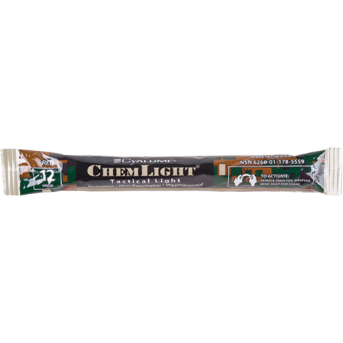 B&acirc;tons de s&eacute;curit&eacute; luminescents Cyalume 6", Rouge, Dur&eacute;e 12 h Ontario Safety Products