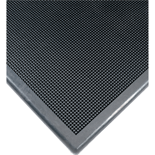 Tapis de d&eacute;sinfection No 222, Caoutchouc, 2' la x 2-2/3' lo x 1/2" &eacute;pais, Noir Ontario Safety Products
