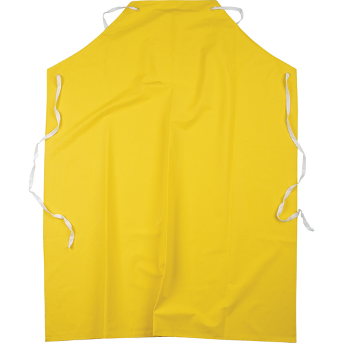 Tabliers ignifuges, Polyester/PVC, 48" lo x 36" la, Jaune Ontario Safety Products