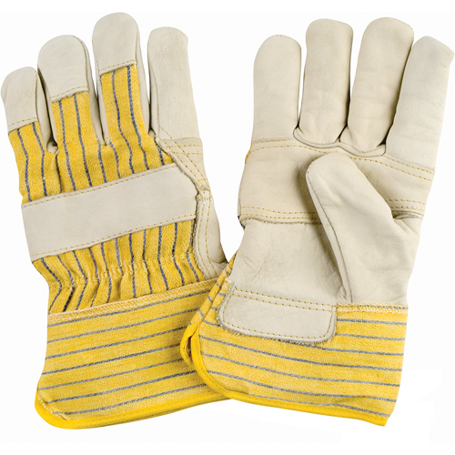 Gants d'ajusteur doubl&eacute;s pour l'hiver &agrave; paume renforc&eacute;e, T-Grand, Paume en Cuir fleur de vache, Doublure en Molleton de coton Ontario Safety Products