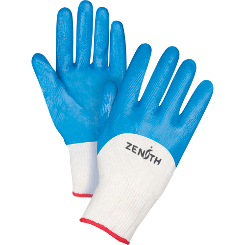 Gants enduits et tricot&eacute;s sans coutures de poids moyen, 7/Petit, R&ecirc;vetement Nitrile, Calibre 13, Enveloppe en Coton Ontario Safety Products