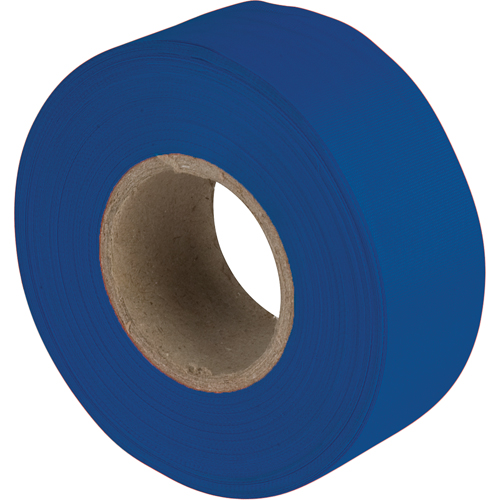 Flagging Tape, 1.2" W x 300' L, Blue Ontario Safety Products