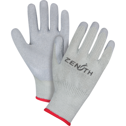 Gants enduits &agrave; doublure confortable en caoutchouc naturel, 11/2T-Grand, R&ecirc;vetement Latex de caoutchouc, Calibre 10, Enveloppe en Polyester/Coton Ontario Safety Products