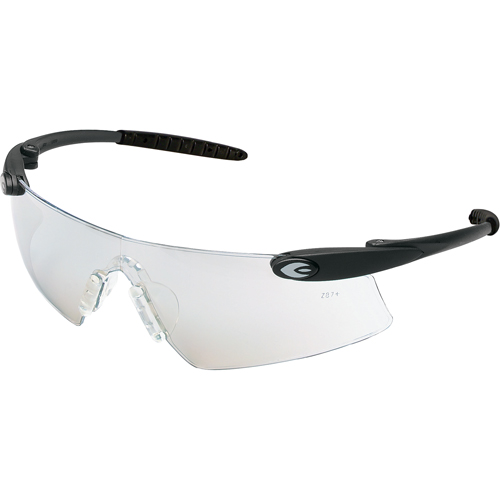 LUNETTES,DESPERADO,MONTNOIR CLR,I/O LENT MIROIR, Lentille Miroir int&eacute;rieur/ext&eacute;rieur, Anti-&eacute;gratignures, ANSI Z87+/R&eacute;pond ou surpasse la norme CSA Z94.3 Ontario Safety Products