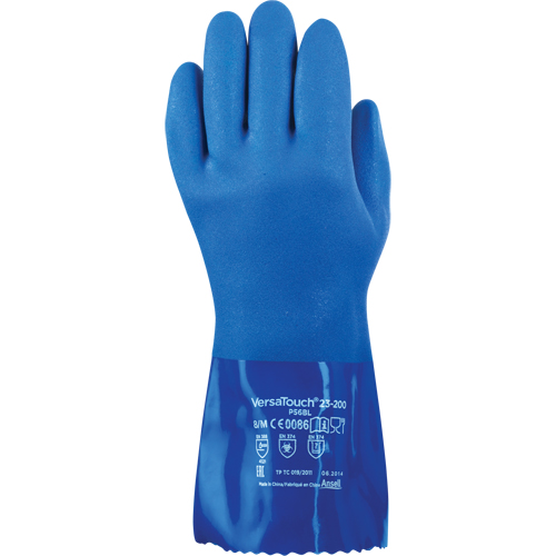 P56BL Insulator Gloves, Size Medium/8, 12" L, PVC Ontario Safety Products