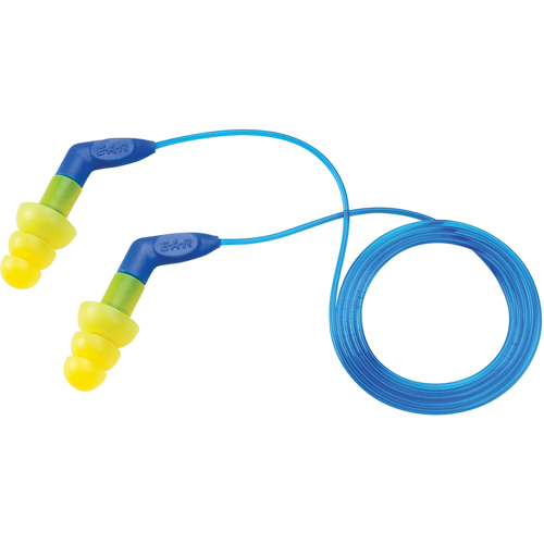 E-A-R UltraFit Reusable Earplugs, Corded, Bulk - Polybag, 27 dB NRR, One-Size Ontario Safety Products